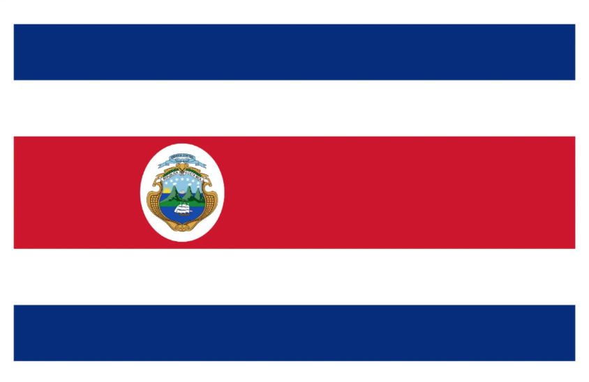 flag of costa rica